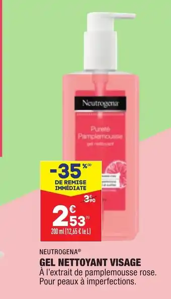 ALDI Gel Nettoyant Visage offre