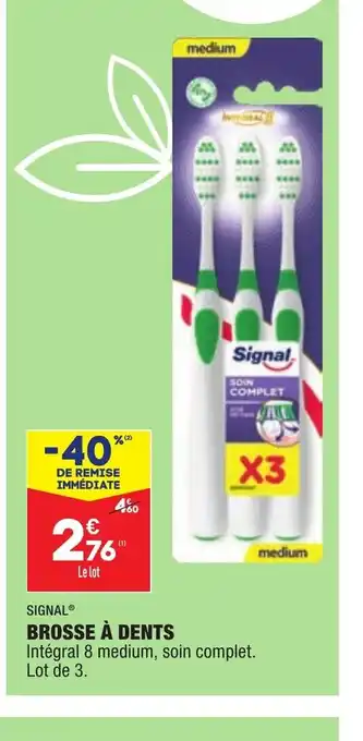 ALDI Brosse à Dents offre