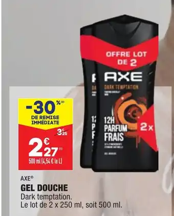ALDI Axe Gel Douche offre