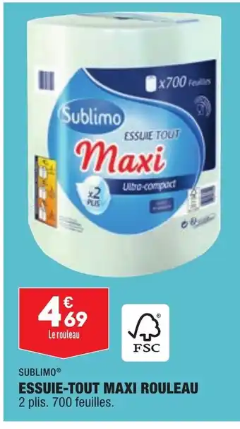 Essuie-Tout Maxi Rouleau