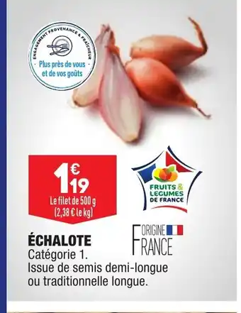 ALDI Échalote offre