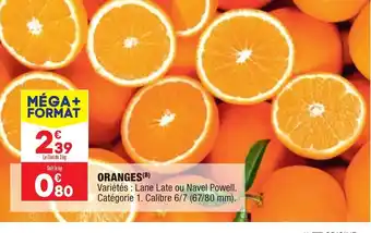 ALDI Oranges offre