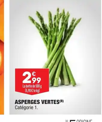 Asperges Vertes