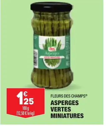 ALDI Asperges Vertes offre