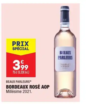 ALDI Bordeaux rosé AOP offre