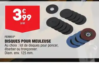 ALDI Disques Pour Meuleuse offre