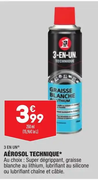 ALDI Aérosol Technique offre