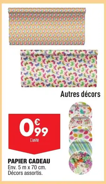ALDI Papier Cadeau offre