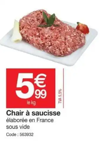 Promocash Chair à Saucisse offre