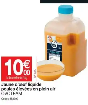 Promocash Jaune d'œuf Liquide offre