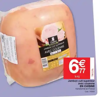 Promocash Jambon Cuit Supérieur offre