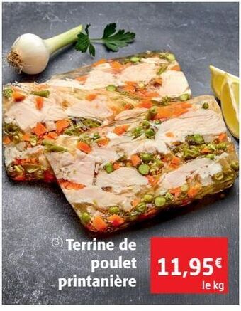 Colruyt Terrine de poulet printanière offre