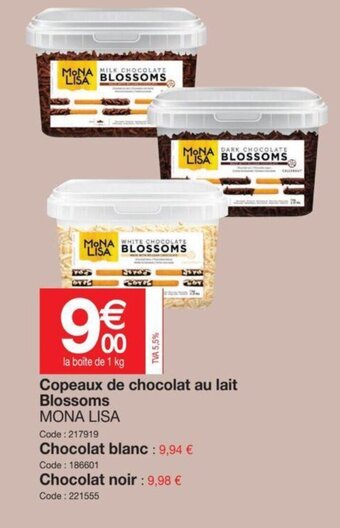 Promocash Copeaux de Chocolat Au Lait offre
