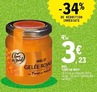 E.Leclerc Miel "lune de miel" offre