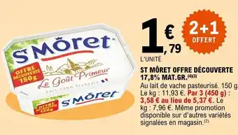 E.Leclerc St môret offre découverte offre