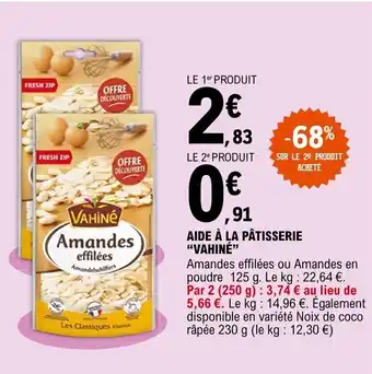 E.Leclerc Aide à la pâtisserie offre