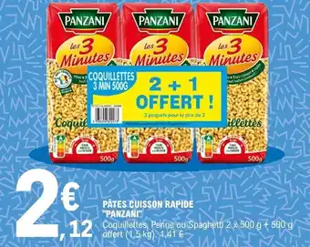 E.Leclerc Pâtes cuisson rapide offre