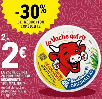 E.Leclerc La vache qui rit offre