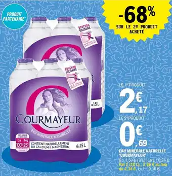 E.Leclerc Eau minérale naturelle offre