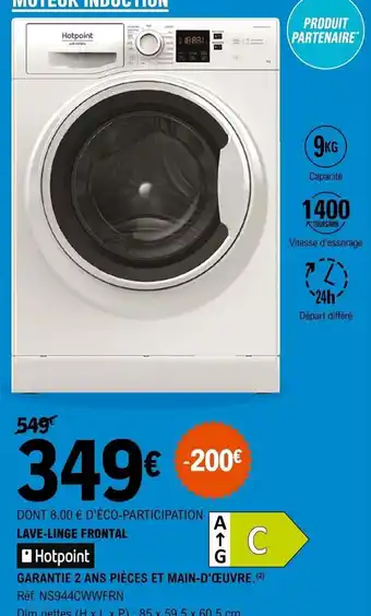 E.Leclerc Lave-linge frontal offre