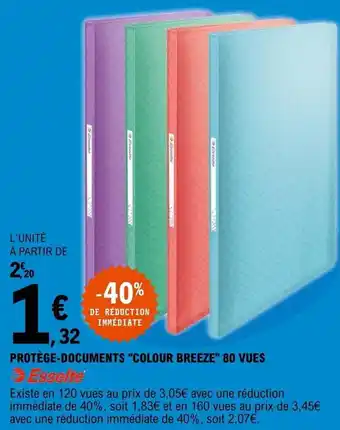 Protège-documents "colour breeze"