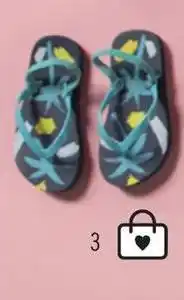 Tong turquoise all over palmiers