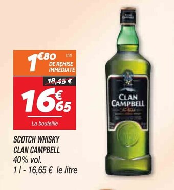 Netto Scotch Whisky Clan Campbell offre