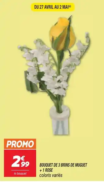 Netto Bouquet de 3 Brins de Muguet offre