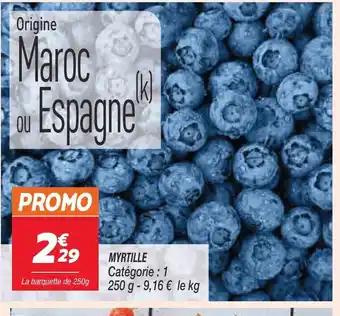 Netto Myrtille offre