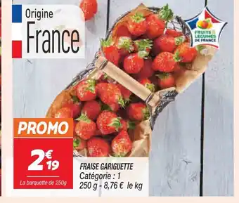 Netto Fraise Gariguette offre