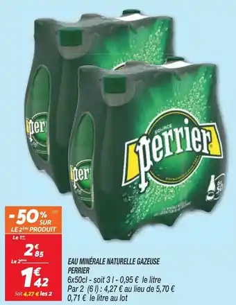 Netto Eau Minérale Naturelle Gazeuse offre