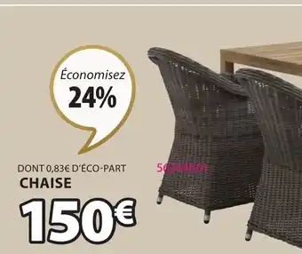 JYSK Chaise Gammelby offre
