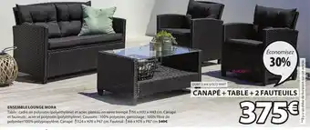 JYSK Ensemble Lounge Mora offre