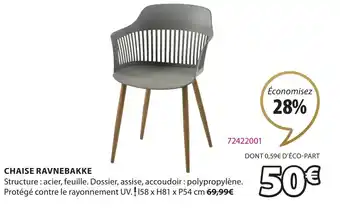 JYSK Chaise Ravnebakke offre