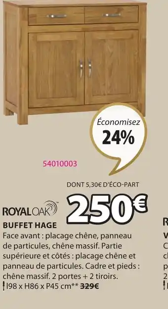 JYSK Buffet Hage offre