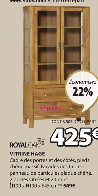 JYSK Vitrine Hage offre
