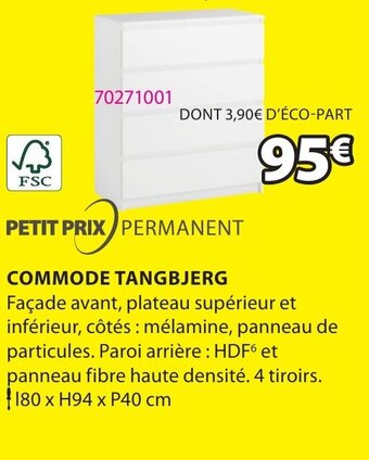 JYSK Commode Tangbjerg offre