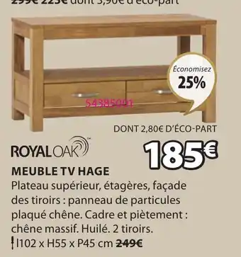 JYSK Meuble Tv Hage offre