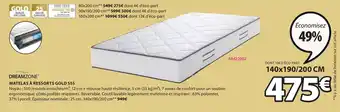 JYSK Matelas à Ressorts Gold S55 offre