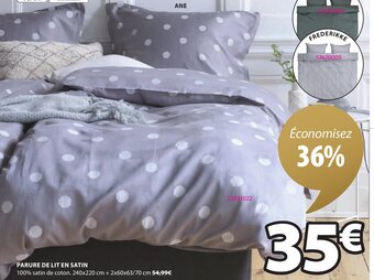 JYSK Parure de Lit En Satin offre