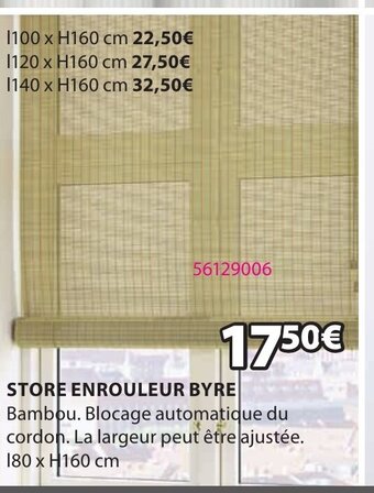JYSK Store Enrouleur Byre offre