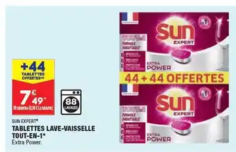 ALDI Tablettes lave-vaisselle tout en 1 offre