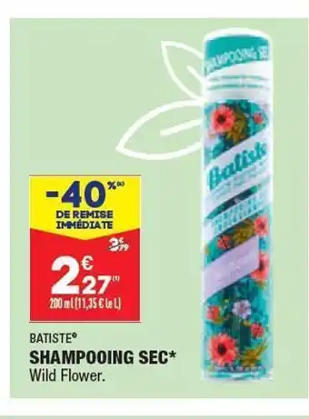 ALDI Shampoing sec offre