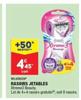 ALDI Rasoir jetables offre