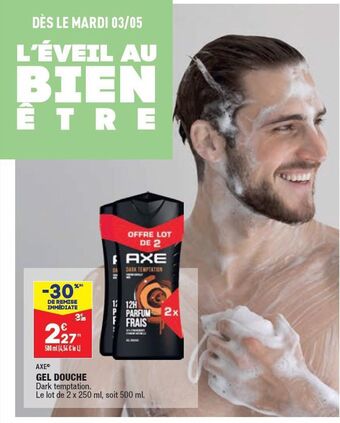 ALDI Gel douche offre