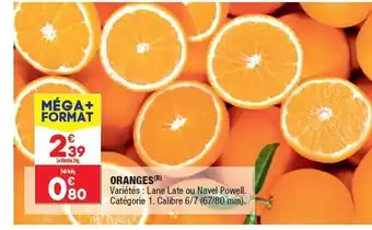ALDI Oranges offre