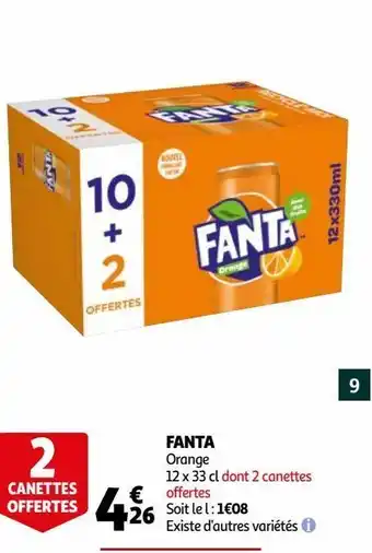 Auchan Fanta offre