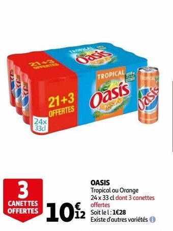 Auchan Oasis offre