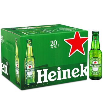 Auchan Bière blonde heineken offre