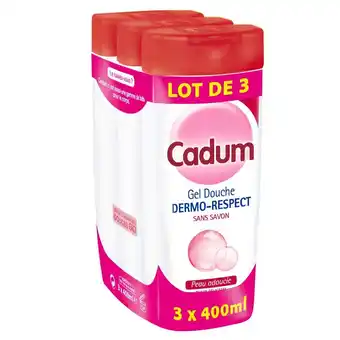 Auchan Gel douche cadum offre